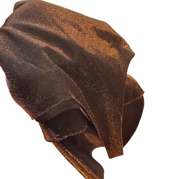 VTG Patra Petite formal Dance 6 Iridescent Brown Copper NWT Vintage Dark Fairy - Picture 11 of 11